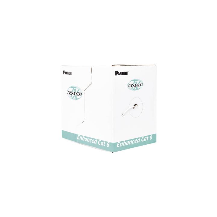 Bobina de Cable UTP 305 Metros (1000 Pies) de Cobre, TX6000™ PanNet, Reelex, Gris, Categoría 6 Mejorado (23 AWG),