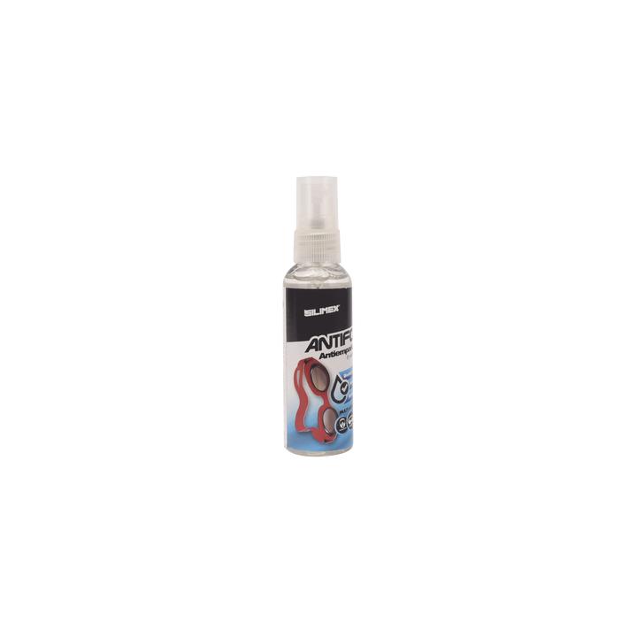 Antiempañante, ideal para eliminar problemas de empañamiento en googlees, mascaras, cascos, lentes, bote 60 ml