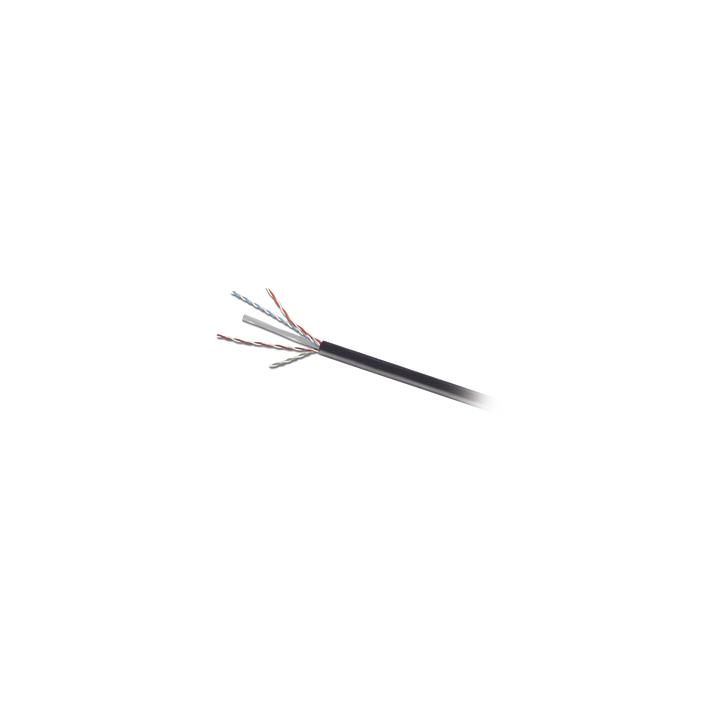 Bobina de Cable UTP de 4 Pares, Para Exterior con Gel, Cat6 (23 AWG), Industrial para Climas Extremos, Enterrado