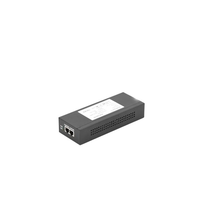 Inyector Super Hi-PoE / 56 Vcc / 30 Watts / Para Domos HIKVISION PTZ / IP (-AE / DE) / Soporta 802.3 af /at / Para