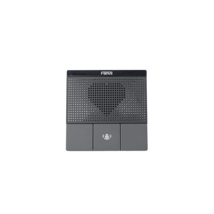 Mini Intercomunicador Wi-Fi para hotelería, hospitales, con diseño elegante, PoE, 3 botones, 1 relevador integrado de
