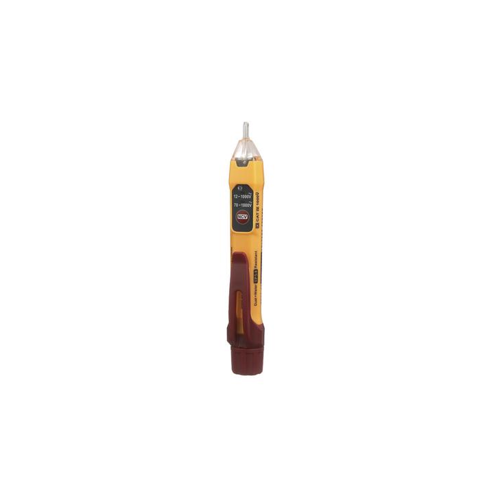 Detector de Voltaje sin Contacto tipo Lápiz, de Doble Rango de 12 a 1000 V CA o de 70 a 1000 V CA.