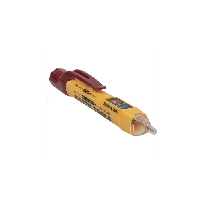 Detector de Voltaje sin Contacto tipo Lápiz, de Doble Rango de 12 a 1000 V CA o de 70 a 1000 V CA.