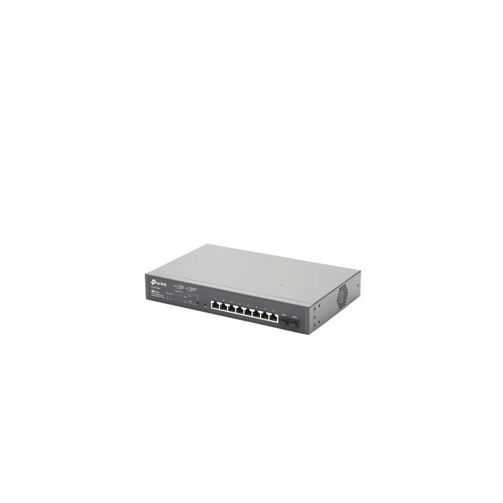 Switch PoE JetStream SDN Administrable 8 puertos 10/100/1000 Mbps + 2 puertos SFP, 8 puertos PoE, 150W, administración