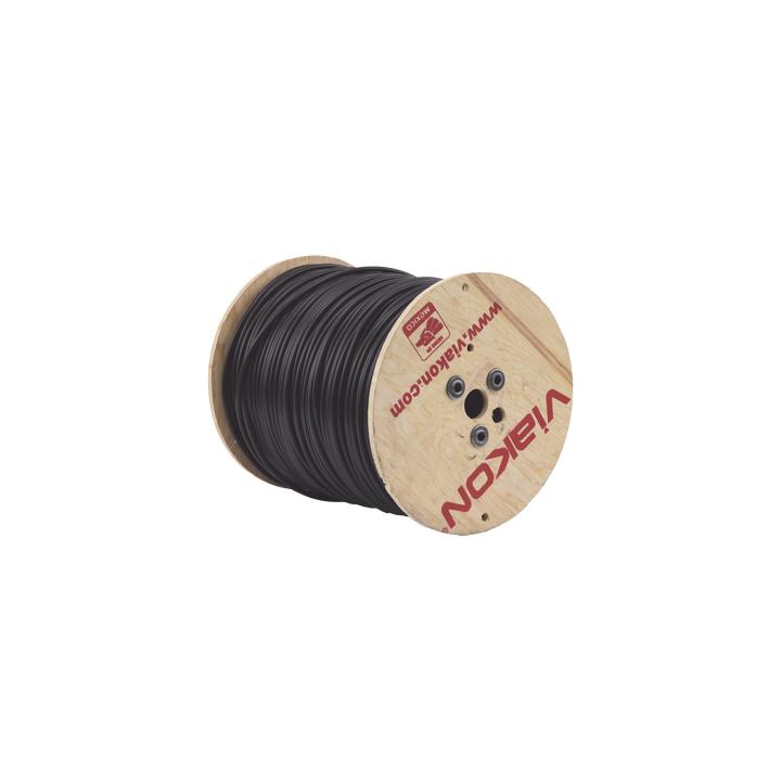Cable Coaxial RG6, 305 Metros (1000 Pies) RG6, Malla 96%, Hecho en México / Intemperie