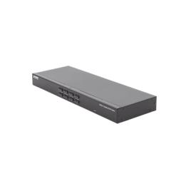 Switch Para Monitor KVM de 8 Puertos VGA, Permite el Acceso y Controla Hasta 8 Computadoras Desde Una Sola Consola