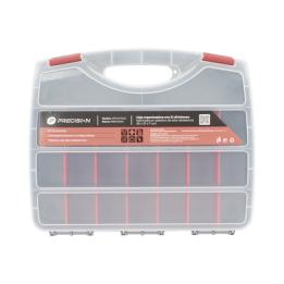 Caja Organizadora con 21 Divisiones Fabricada en Plástico de Alta Resistencia de 38x31x7 cm.