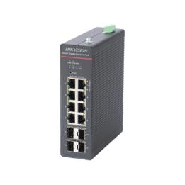 Switch Gigabit PoE+ / Industrial / Administrable / 4 Puertos Gigabit PoE+ (90 W) + 4 Puertos Gigabit PoE+(30 W) / 4