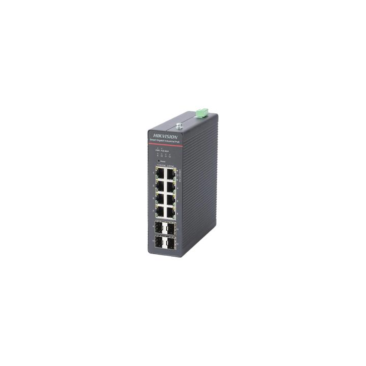 Switch Gigabit PoE+ / Industrial / Administrable / 4 Puertos Gigabit PoE+ (90 W) + 4 Puertos Gigabit PoE+(30 W) / 4