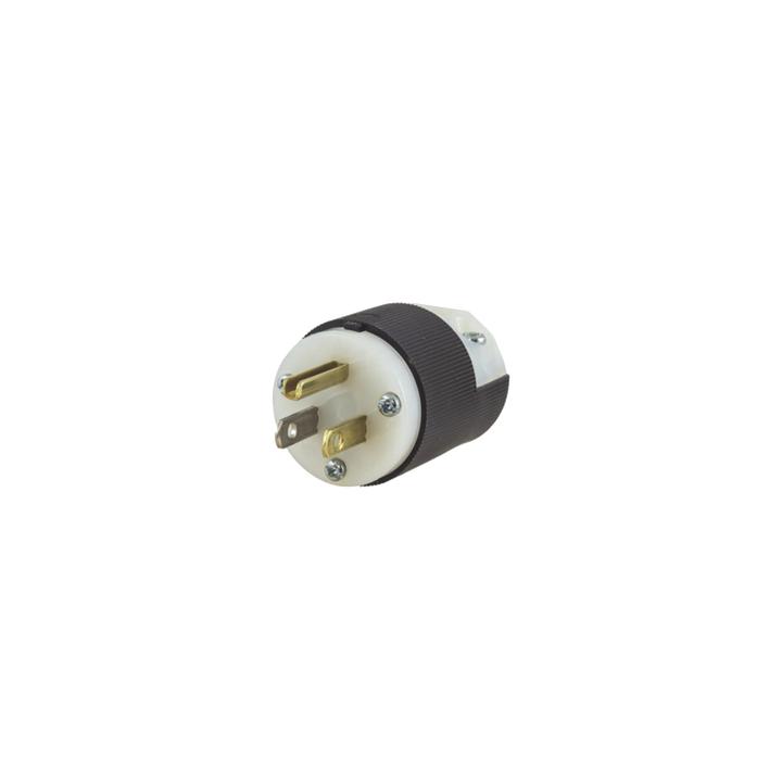 Clavija Entrada Recta/ 15A 125V/ 2 Polos 3 Hilos/ Nema 5-15P/ Grado Industrial- Comercial.