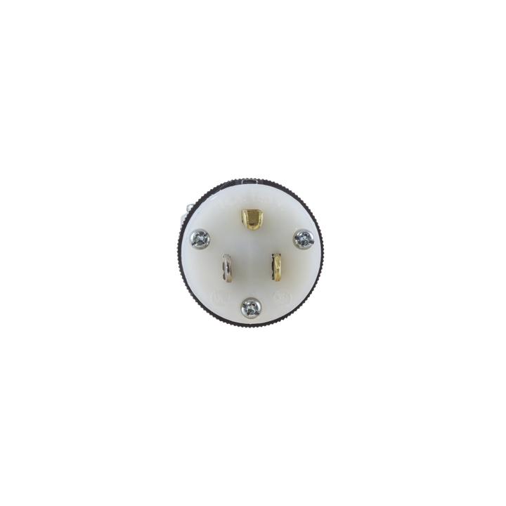 Clavija Entrada Recta/ 15A 125V/ 2 Polos 3 Hilos/ Nema 5-15P/ Grado Industrial- Comercial.
