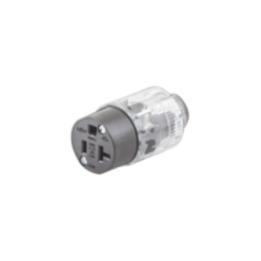 Conector Iluminado 20 A 125 V CA 2 Polos 3 Hilos (Nema 5-20R).