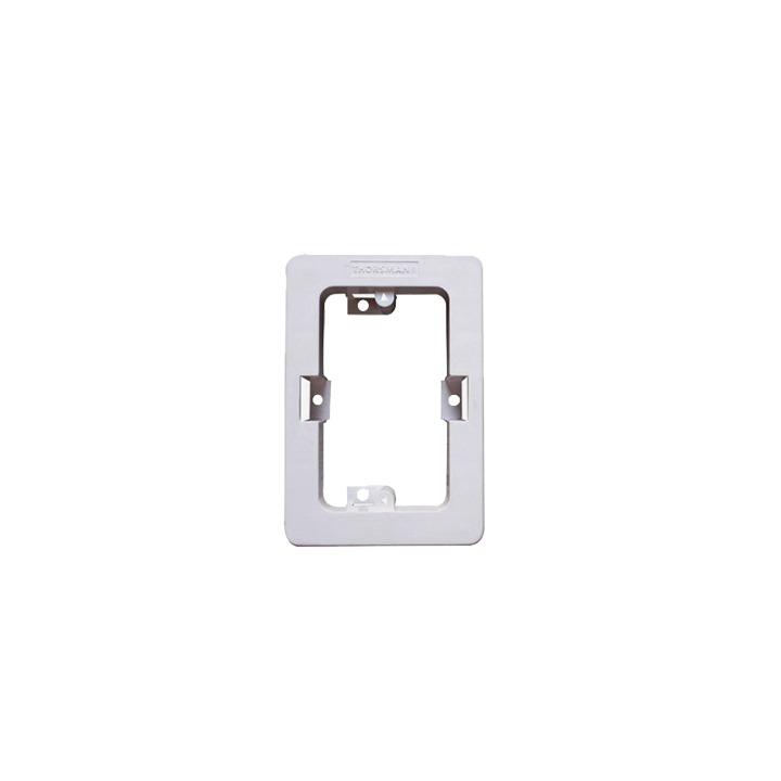 Caja Sin Fondo Universal, Color Blanco de PVC Auto Extinguible (7900-02002)