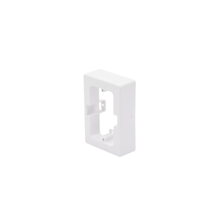 Caja Sin Fondo Universal, Color Blanco de PVC Auto Extinguible (7900-02002)