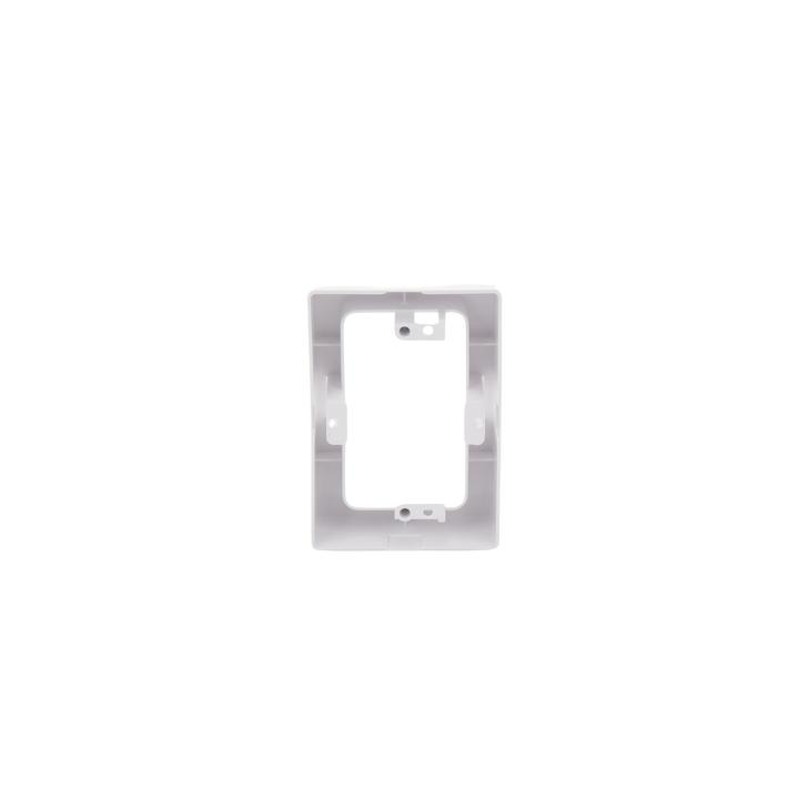 Caja Sin Fondo Universal, Color Blanco de PVC Auto Extinguible (7900-02002)