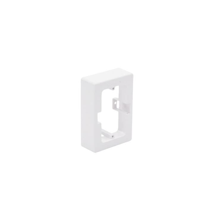 Caja Sin Fondo Universal, Color Blanco de PVC Auto Extinguible (7900-02002)