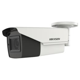 Bala TURBOHD 4K (8 Megapixeles) / Lente Mot. 2.7 a 13.5 mm / IR EXIR Inteligente 80 mts / Exterior IP67 / Soporta 12