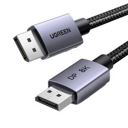 Cable DisplayPort 1.4 | 3 Metros (9.84 Pies) | Resolución 8K@60Hz | Blindaje Interno Múltiple | 3D/HDR+/HDCP | 32.4