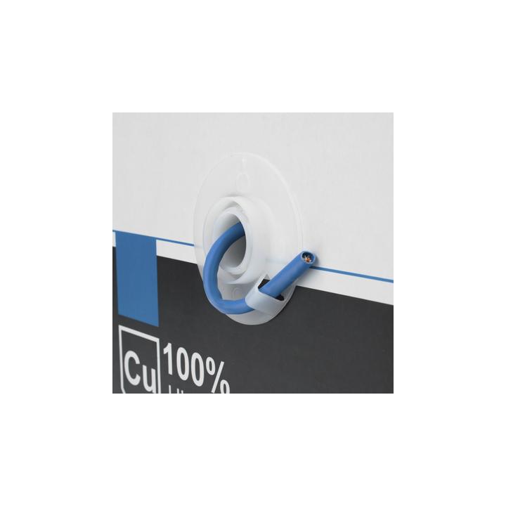 Bobina de Cable de 305 Metros (1000 Pies) Cat6+, CMR, Calibre 23 Alto Rendimiento, ETL, UL, Color Azul, Super Flexible,