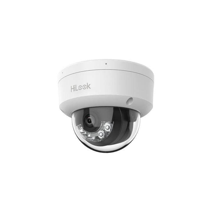 [Dual Light] HiLook Series / Domo IP de 4 Megapixel / Uso en interior / Lente 2.8 mm / 20 mts IR + 20 mts Luz Blanca /