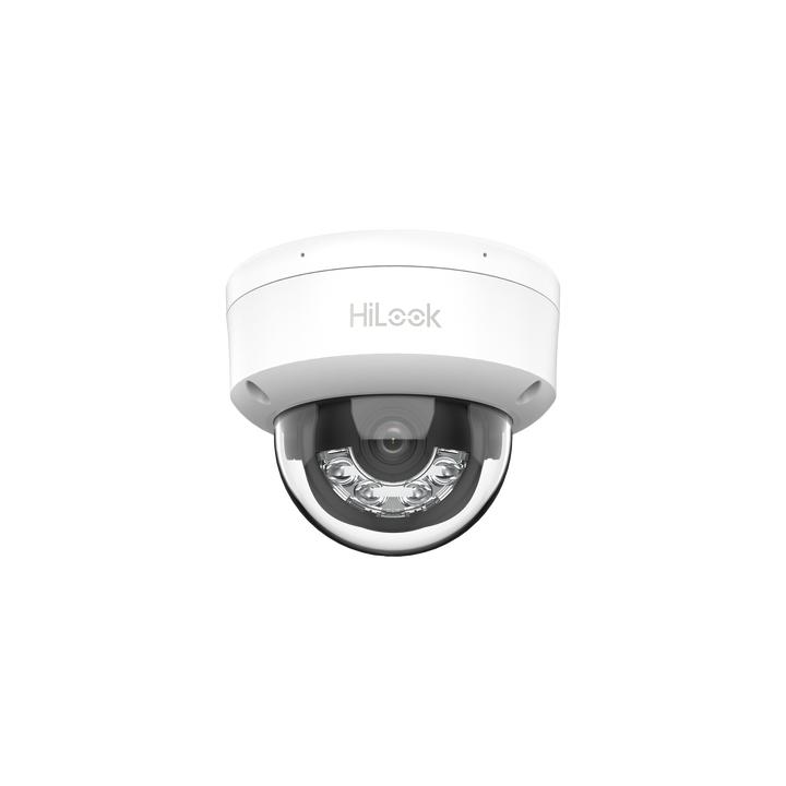 [Dual Light] HiLook Series / Domo IP de 4 Megapixel / Uso en interior / Lente 2.8 mm / 20 mts IR + 20 mts Luz Blanca /