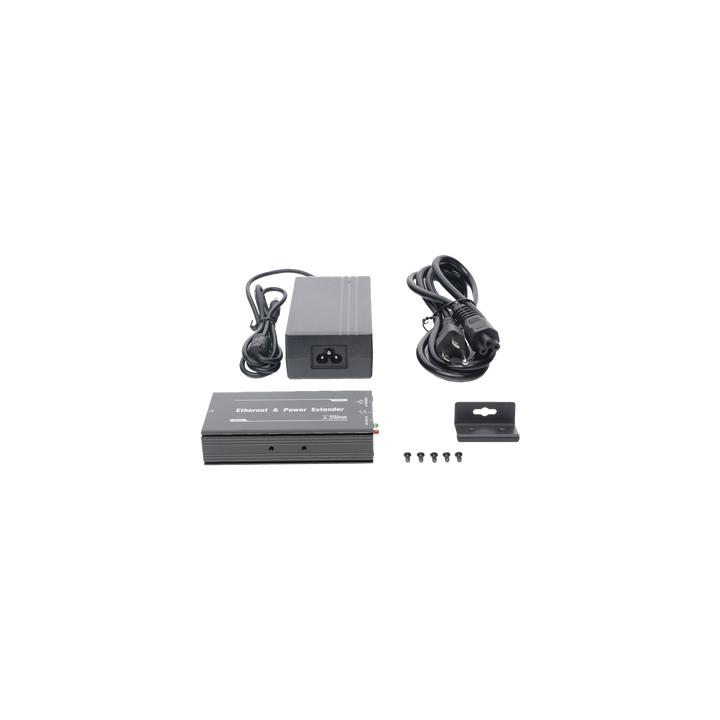 (POE 600 METROS) Receptor para Extensor PoE TT-8001TPOE / 1 Puerto  para recepción de video y alimentación (PoE) /