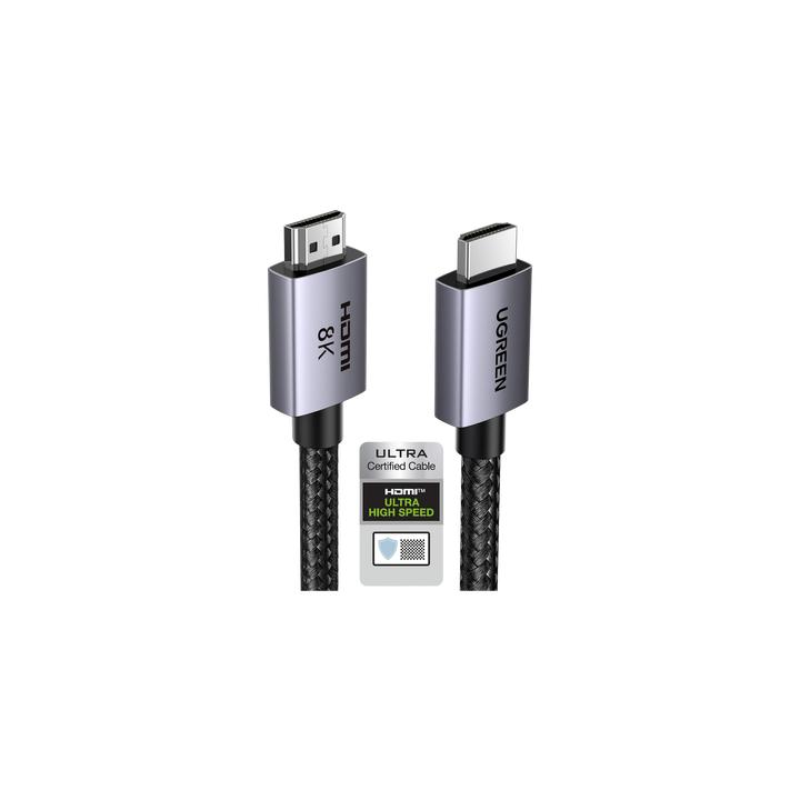 Cable HDMI 2.1 de 8K@60Hz | 3 metros | 48Gbps | HDR10+ | 3D Inversivo| eARC | Dolby ATMOS |   VVR | QMS | QFT | ALLM |