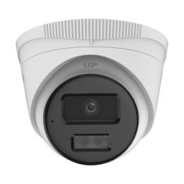 [Dual Light] Turret IP 4 Megapixel  / Lente 2.8 mm / 20 mts IR + 20 mts Luz Blanca / Micrófono Integrado / ACUSENSE