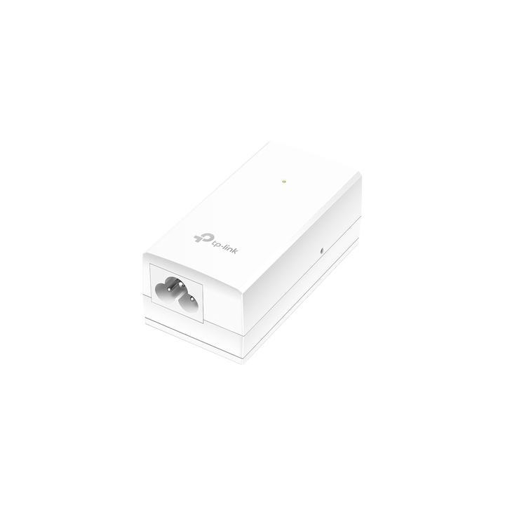 Inyector PoE Pasivo de 48V (18 Watts) / 2 puerto 10/100/1000 Mbps / Plug and Play / Montaje en Pared