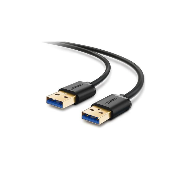 Cable USB-A 3.0 a  USB-A 3.0 / 3 Metros / Macho a Macho / Conector Niquelado / Núcleo de Cobre Estañado / Blindaje