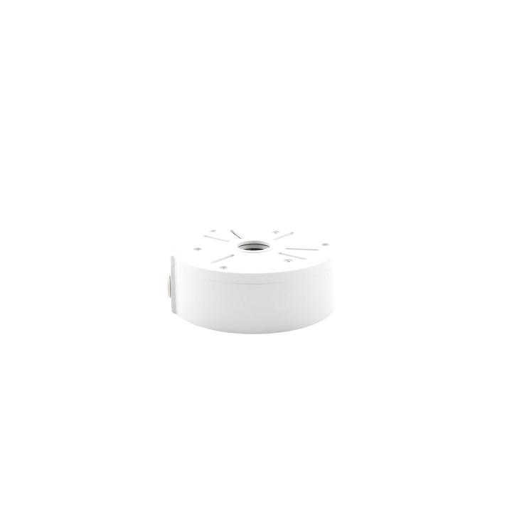Caja de Conexiones Universal / Uso en Interior / Fabricada en Metal / Color Blanco / Uso en Bala - Domo - Turret