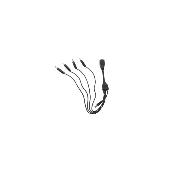 Cable con 5 Vías para Alimentar 4 Cámaras TurboHD y DVR TurboHD Epcom / Hikvision
