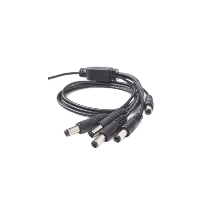 Cable con 5 Vías para Alimentar 4 Cámaras TurboHD y DVR TurboHD Epcom / Hikvision