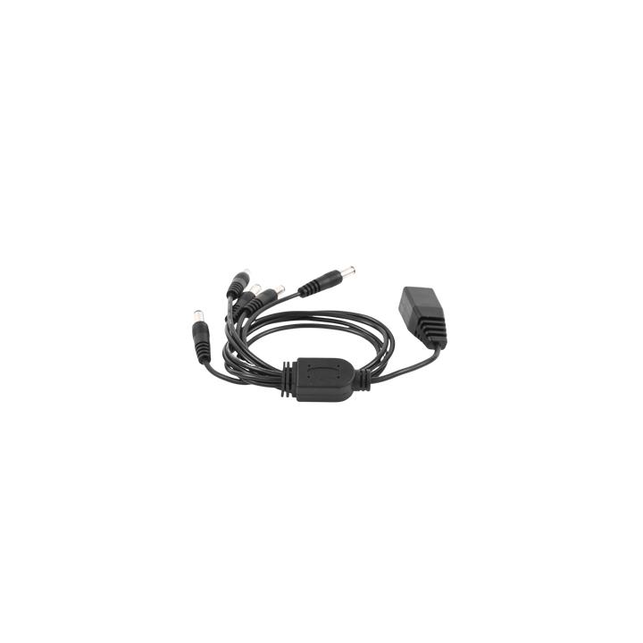 Cable con 5 Vías para Alimentar 4 Cámaras TurboHD y DVR TurboHD Epcom / Hikvision