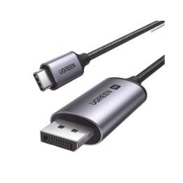 Cable USB-C a DP 1.4 | 3 Metros (9.84 Pies) | Compatible con Thunderbolt 3 & 4 | 8K@60Hz | 4K@240Hz | HDR10+ | eARC |