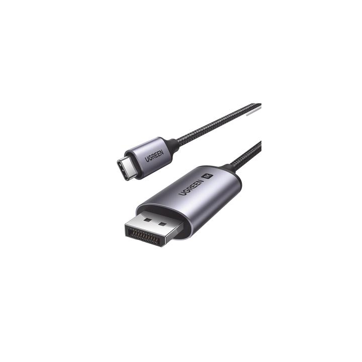 Cable USB-C a DP 1.4 | 3 Metros (9.84 Pies) | Compatible con Thunderbolt 3 & 4 | 8K@60Hz | 4K@240Hz | HDR10+ | eARC |