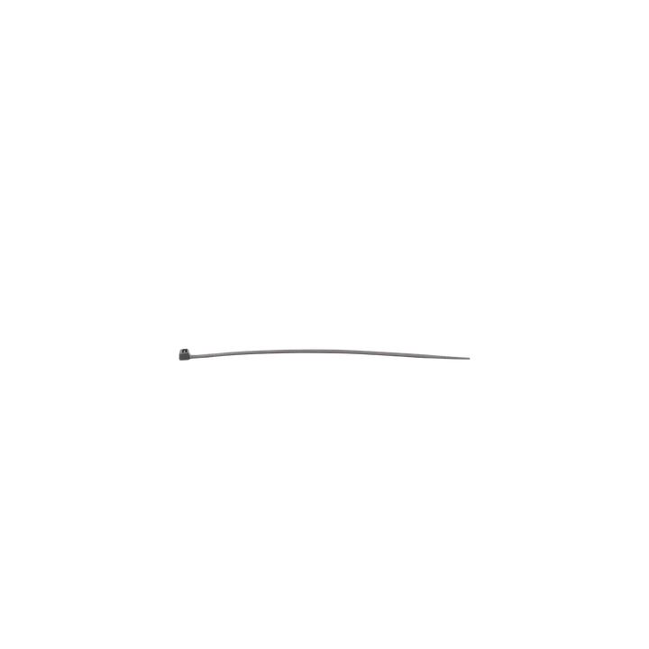 Cincho de nylon color negro, 4.8 x 190mm (100pzs) (4200-03001)