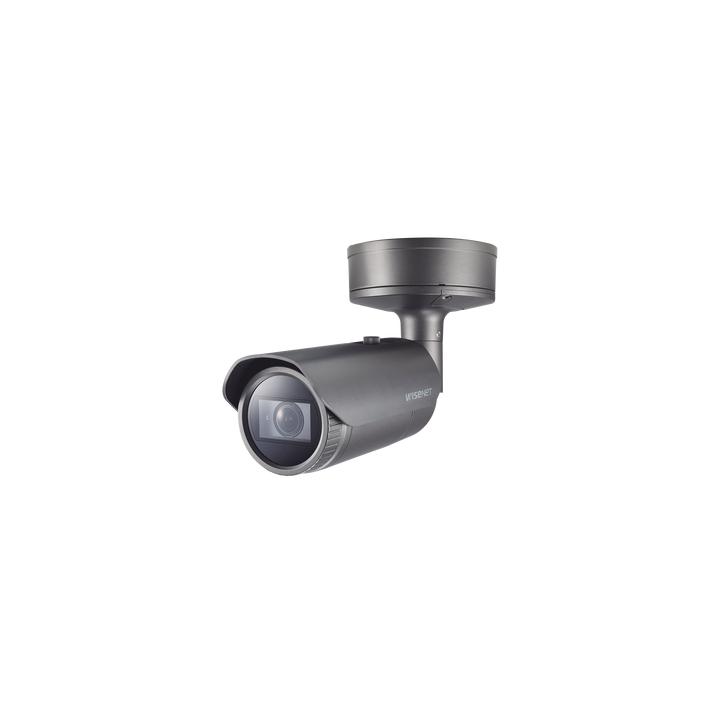 Camara Bala IP 2MP con IA / Lente Motorizado 4.38 a 9.33mm / P-Iris / WDR 120dB / H.265 / RanuraSD / Protección IP67