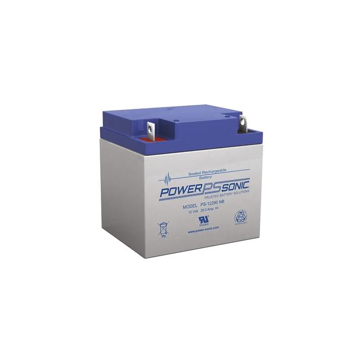 Batería 12V, 28AH, Para Respaldo, Tecnologías AGM/VRLA, 5 Años Vida Útil, Terminales NB2, Reconocida UL