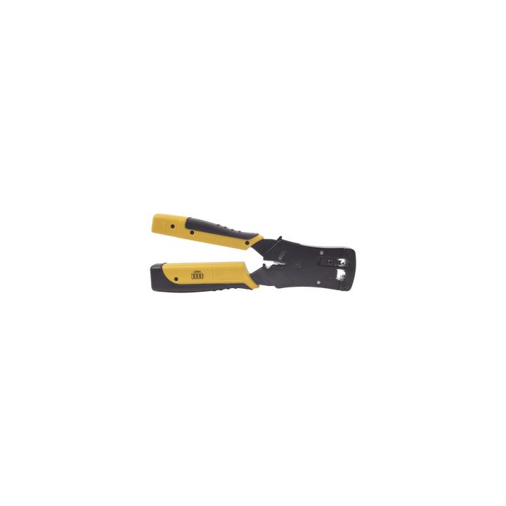 Pinza 3 en 1: Pelacables/ Terminado/ Probador para UTP. Enchufe Modular de Prueba para RJ45/RJ11/RJ22.