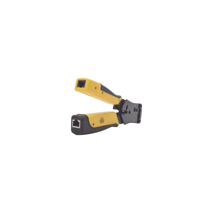 Pinza 3 en 1: Pelacables/ Terminado/ Probador para UTP. Enchufe Modular de Prueba para RJ45/RJ11/RJ22.