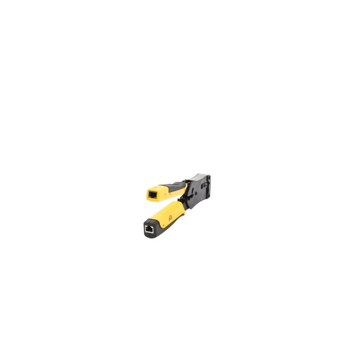 Pinza 3 en 1: Pelacables/ Terminado/ Probador para UTP. Enchufe Modular de Prueba para RJ45/RJ11/RJ22.