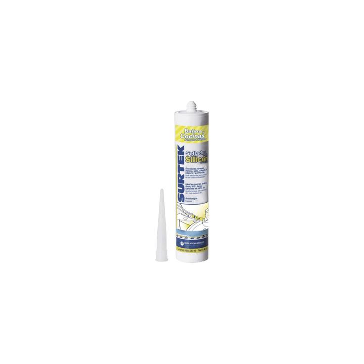 Silicón Para Baños y Cocinas /Color Blanco / Contenido 280 ml.