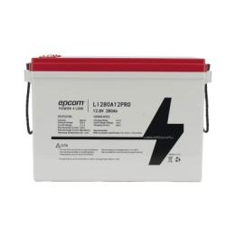 Batería de Litio Ciclo Profundo, 12.8 Vcc 280Ah,  6000 ciclos, LiFePO4  , Solar, Marina, Máximo 140 A de Descarga