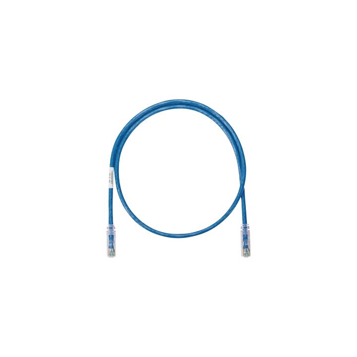 Cable de Parcheo UTP Categoría 6, con Plug Modular en Cada Extremo - 0.3 Metros (1 Pie) - Azul