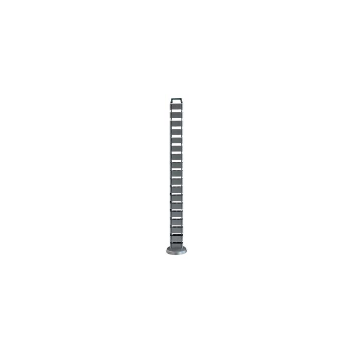 Organizador de Cables Vertical Articulado, Ideal para Llevar los Cables del Piso a Mesa o a la Cubierta del Escritorio