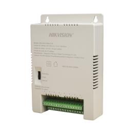 Fuente de Poder Regulada 12 Vcc / 13.5 Vcc / 15 Vcc para 16 Cámaras / 16 Amp (1 Amp por Salida) / Voltaje de Entrada