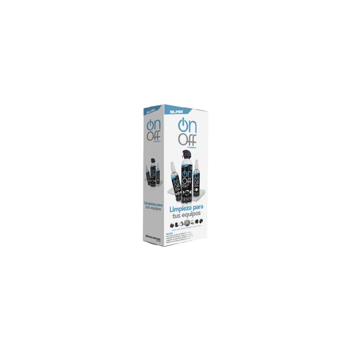Kit de Limpieza, incluye 4 productos especializados en limpieza de pantallas y superficies, equipo de cómputo y