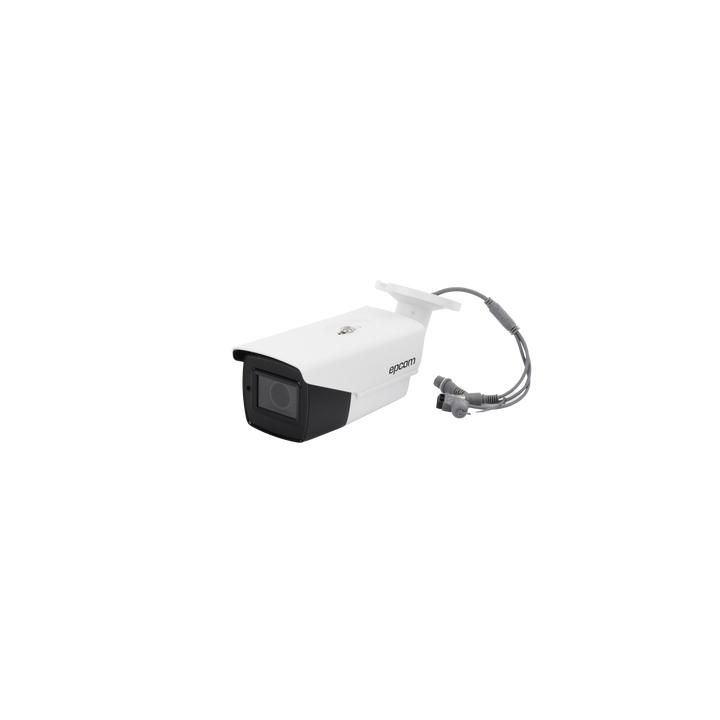 Bullet TURBOHD 4K (8Megapixeles) / Lente Mot. 2.7 a 13.5 mm / Potente IR EXIR de 80 mts / Exterior IP67 / 12 Vcc - 24