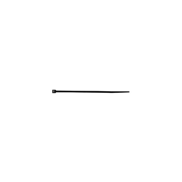 Cincho de nylon color negro, 2.5 x 100mm (100pzs) (4200-01001)